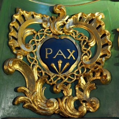 PAX - Détail de l'orgue de Ste-Croix à Bordeaux