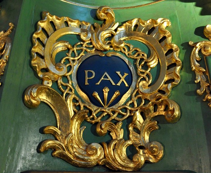 PAX - Détail de l'orgue de Ste-Croix à Bordeaux